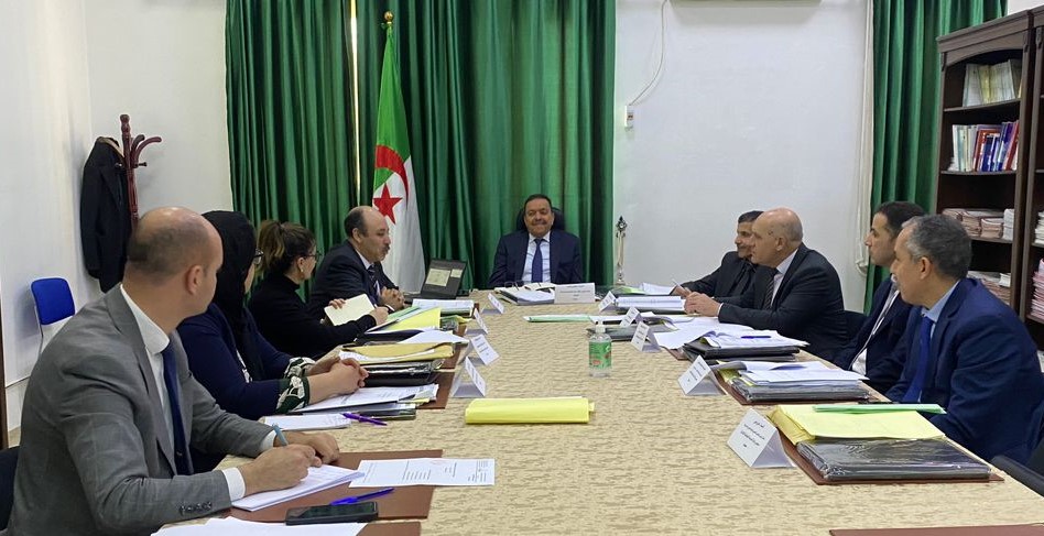 انعقاد اجتماع مجلس ادارة المدرسة الوطنية للإدارة