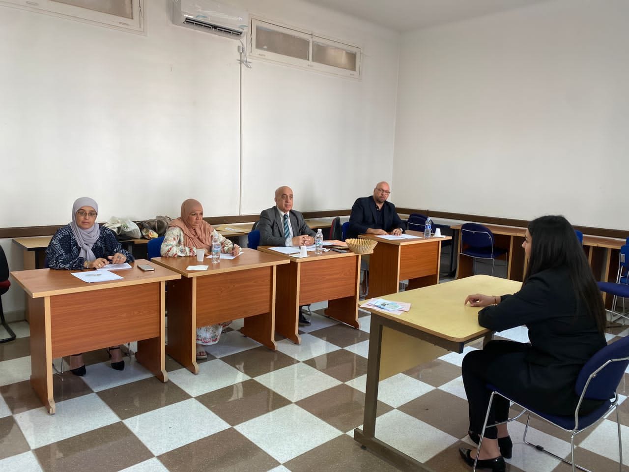 مجريات اليوم الثاني للإمتحان الشفوي للقبول النهائي في مسابقة الإلتحاق بالمدرسة الوطنية للإدارة -دورة 2024-