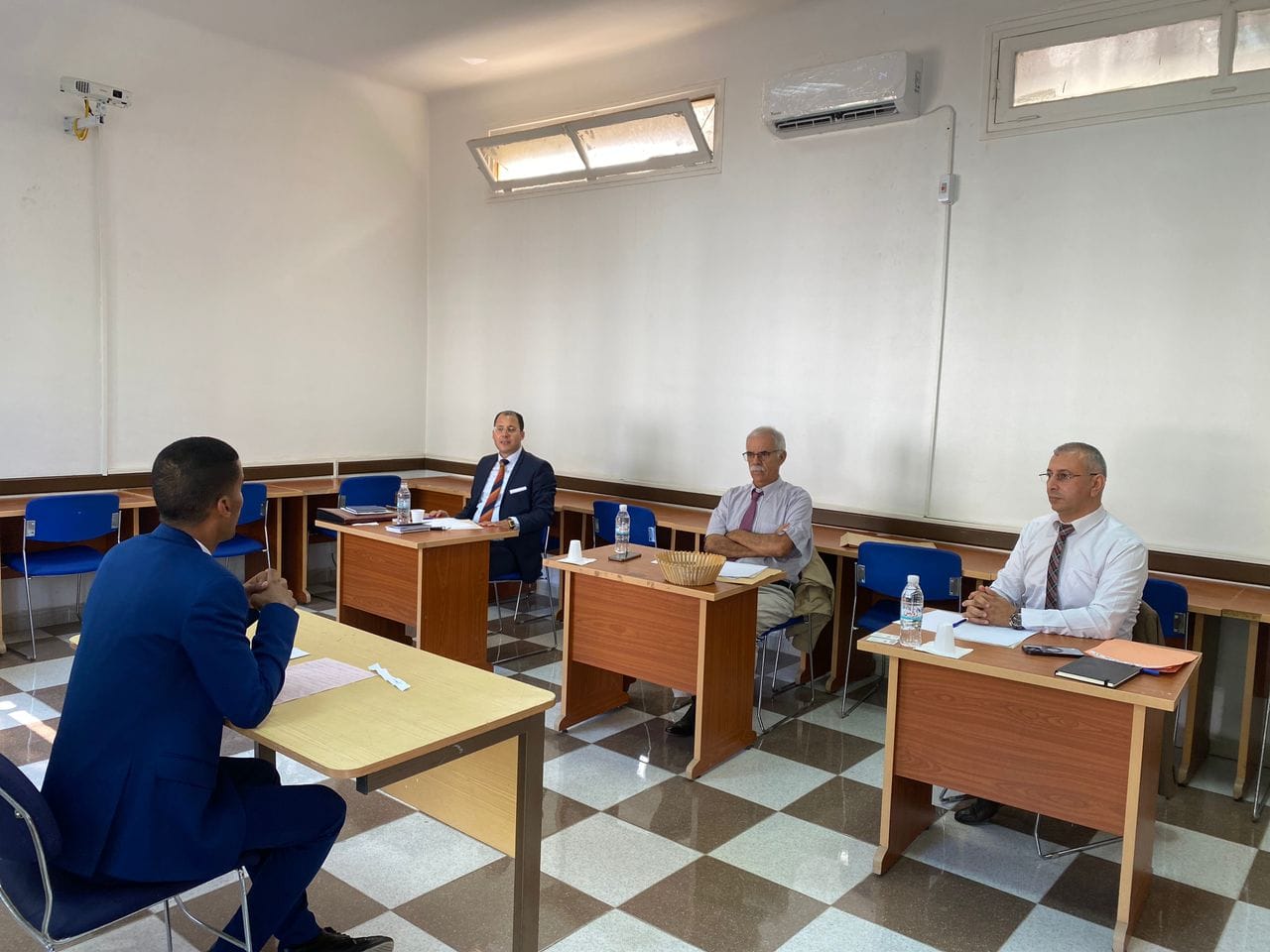 مجريات اليوم الثاني للإمتحان الشفوي للقبول النهائي في مسابقة الإلتحاق بالمدرسة الوطنية للإدارة -دورة 2024-