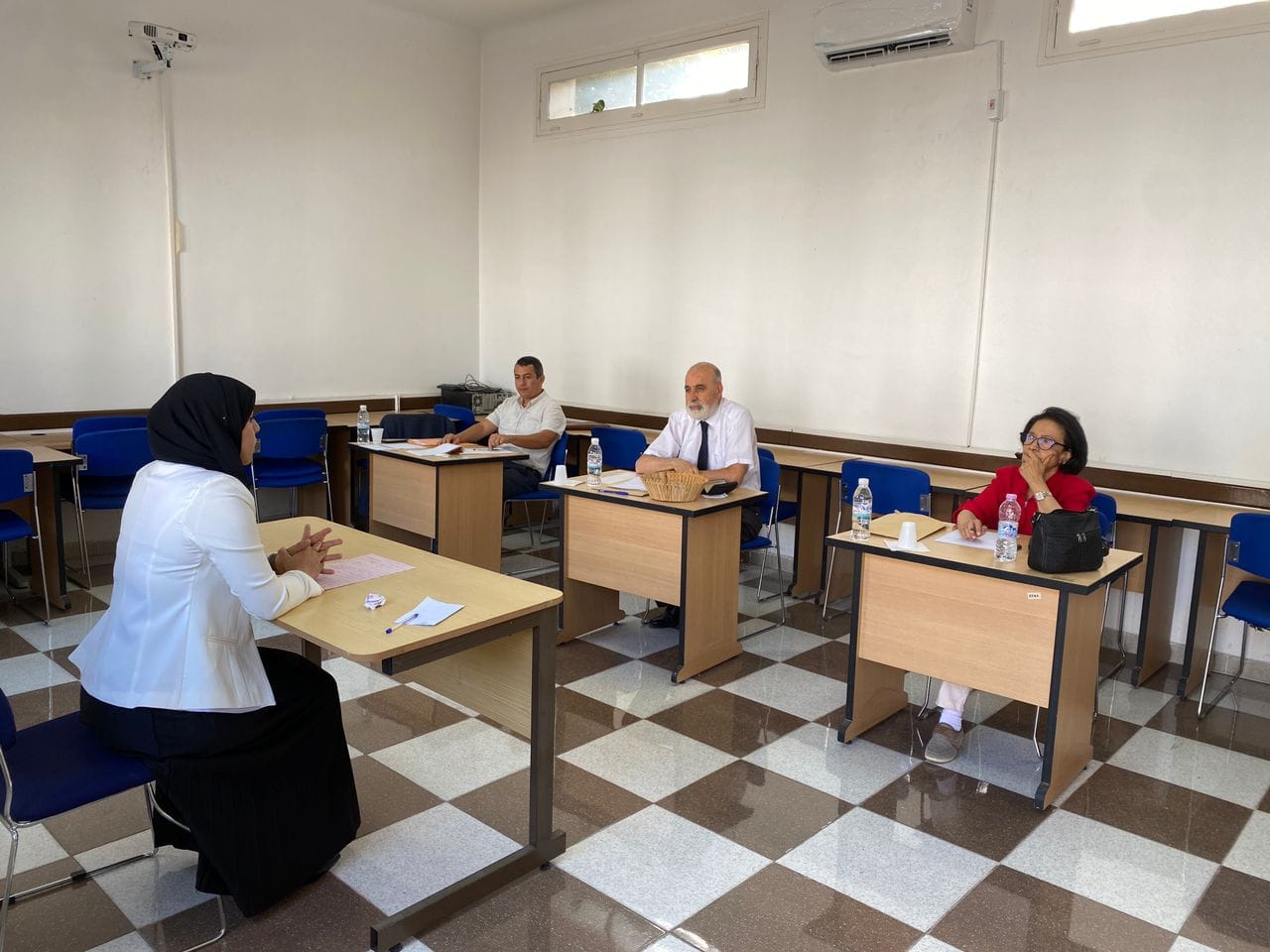 مجريات اليوم الثاني للإمتحان الشفوي للقبول النهائي في مسابقة الإلتحاق بالمدرسة الوطنية للإدارة -دورة 2024-