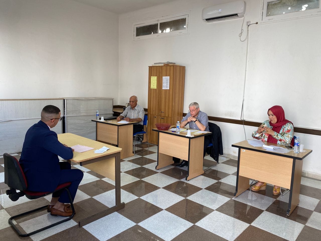 مجريات اليوم الثاني للإمتحان الشفوي للقبول النهائي في مسابقة الإلتحاق بالمدرسة الوطنية للإدارة -دورة 2024-