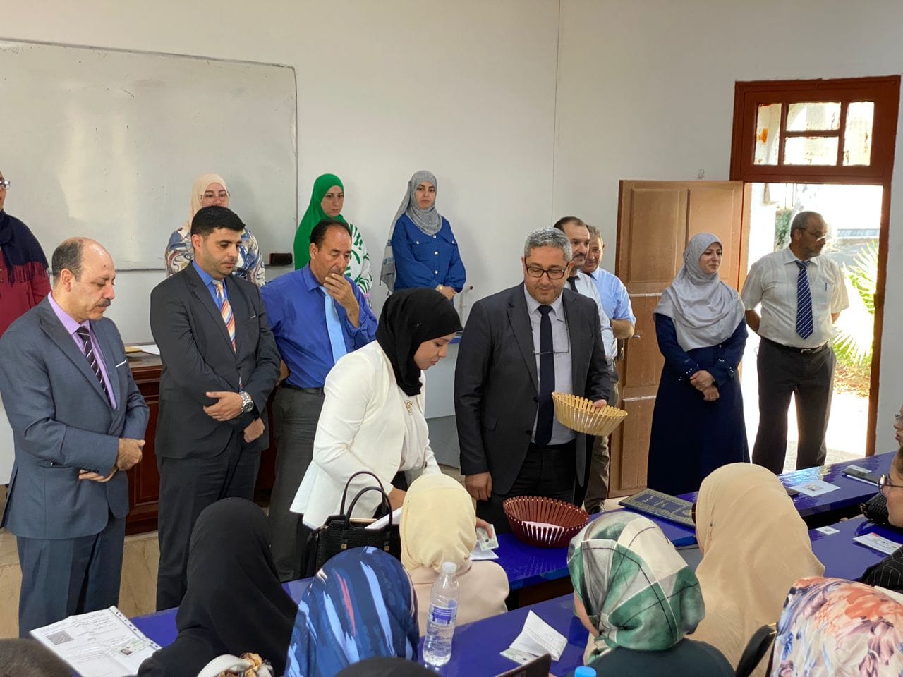 مجريات اليوم الثاني للإمتحان الشفوي للقبول النهائي في مسابقة الإلتحاق بالمدرسة الوطنية للإدارة -دورة 2024-