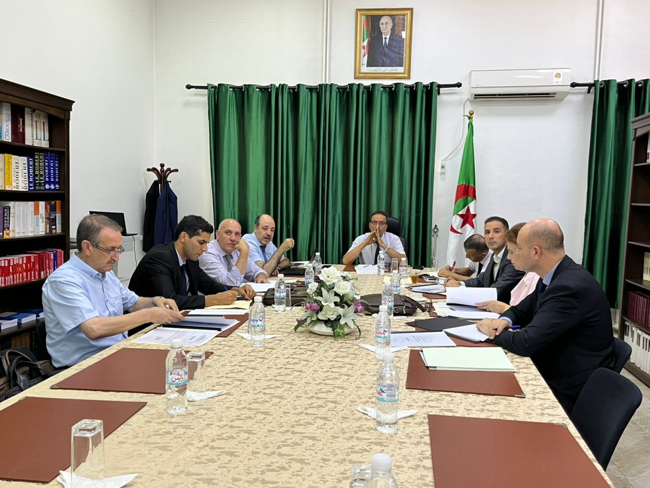 إنعقاد إجتماع مجلس إدارة المدرسة الوطنية للإدارة