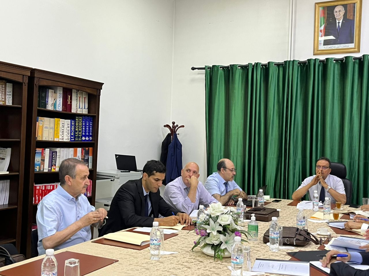 إنعقاد إجتماع مجلس إدارة المدرسة الوطنية للإدارة