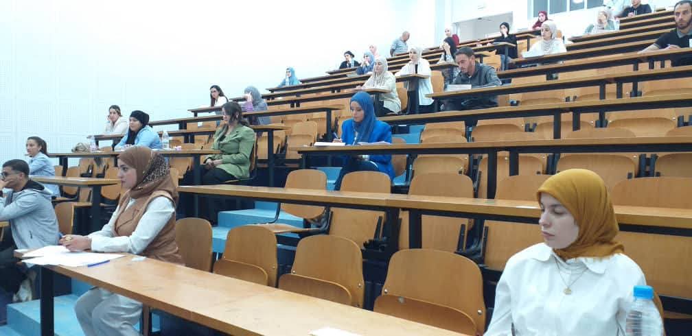 مجريات الاختبارات الكتابية  لمسابقة الالتحاق بالمدرسة -دورة 2025-