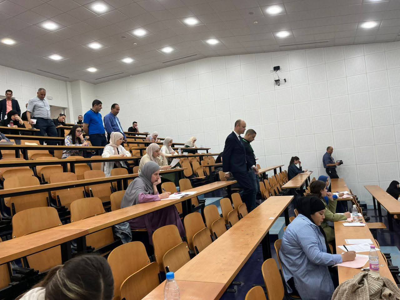 مجريات الاختبارات الكتابية  لمسابقة الالتحاق بالمدرسة -دورة 2025-