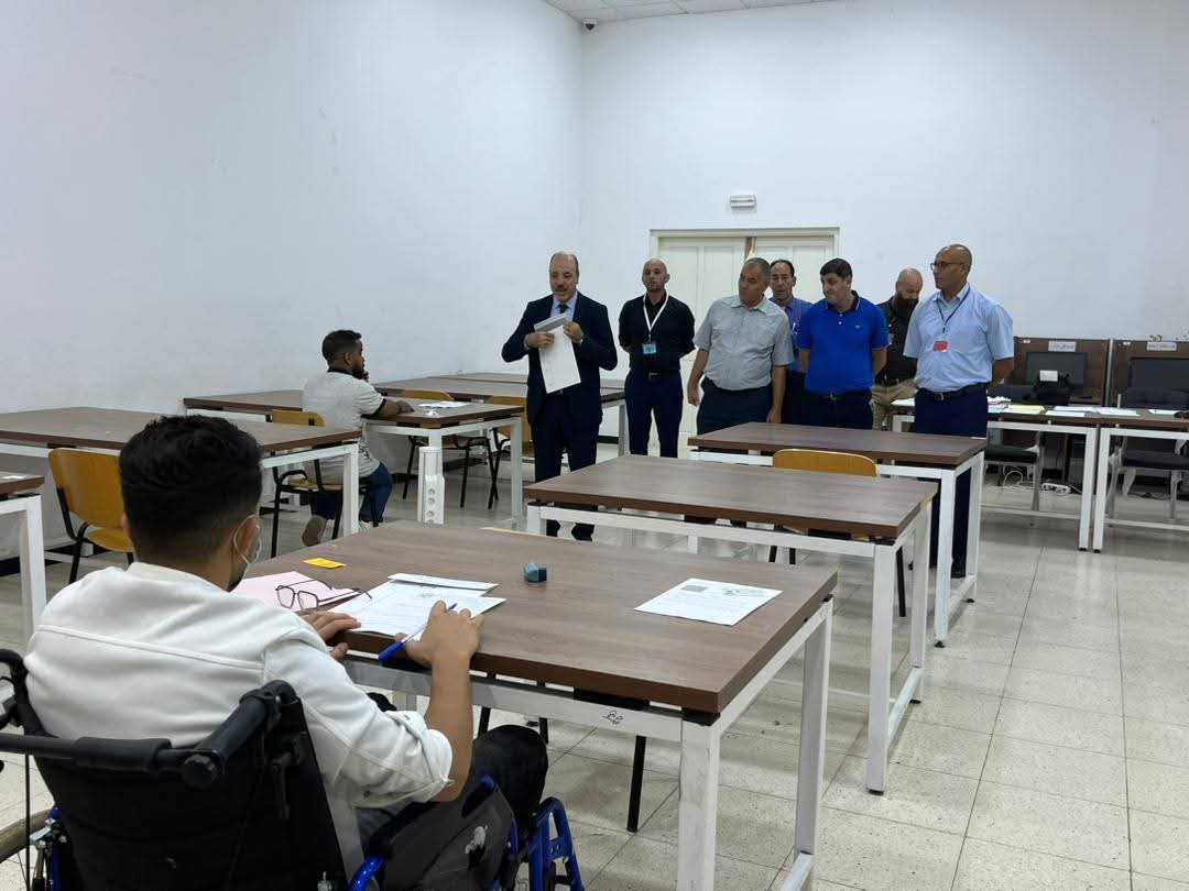 مجريات الاختبارات الكتابية  لمسابقة الالتحاق بالمدرسة -دورة 2025-