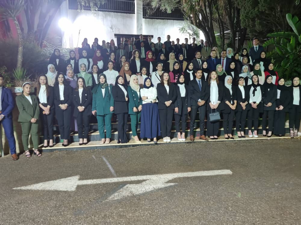 احتفال تلاميذ السنة الثانية بالذكرى الستين لعيدي الاستقلال والشباب.