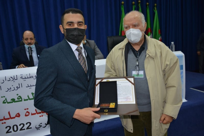 مراسيم حفل تخرج الدفعة الخمسين-50-  للمتصرفين الرئيسيين المسماة "مليكة قايد"