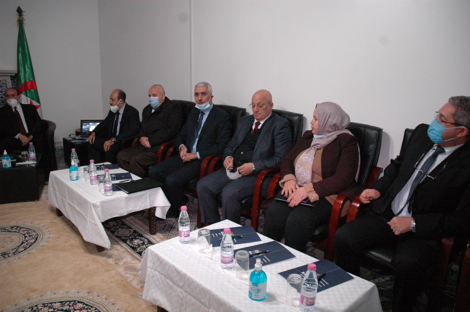 زيارة وزير الداخلية الجماعات المحلية والتهيئة العمرانية رفقة نظيره وزير الداخلية واللامركزية الموريتاني