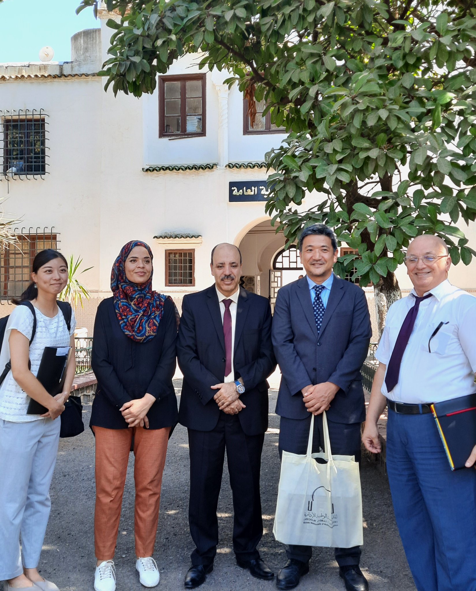 استقبال وفد ممثل عن الوكالة اليابانية للتعاون الدولي JICA