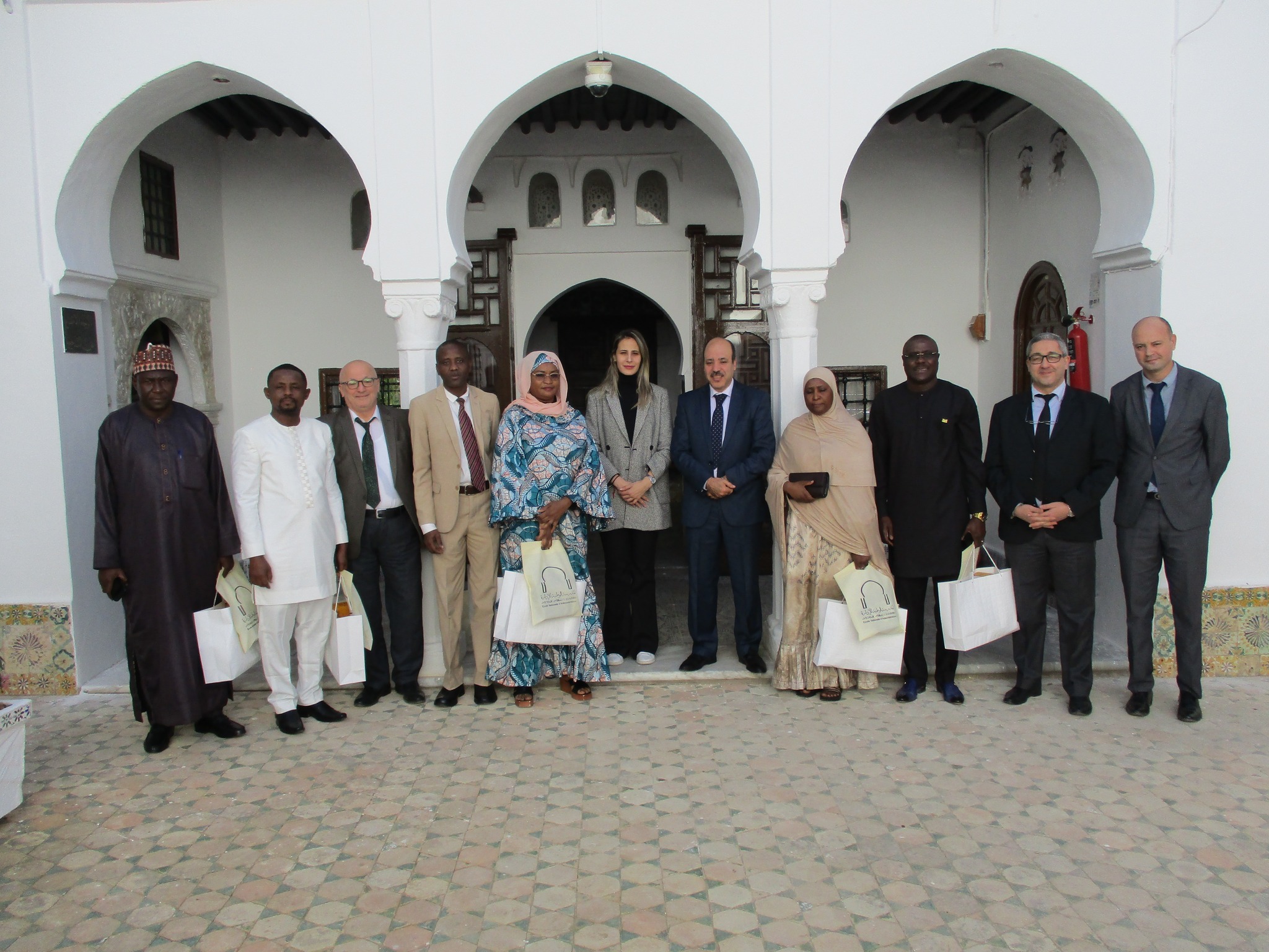 ستقبال وفد دبلوماسي من دولة النيجر