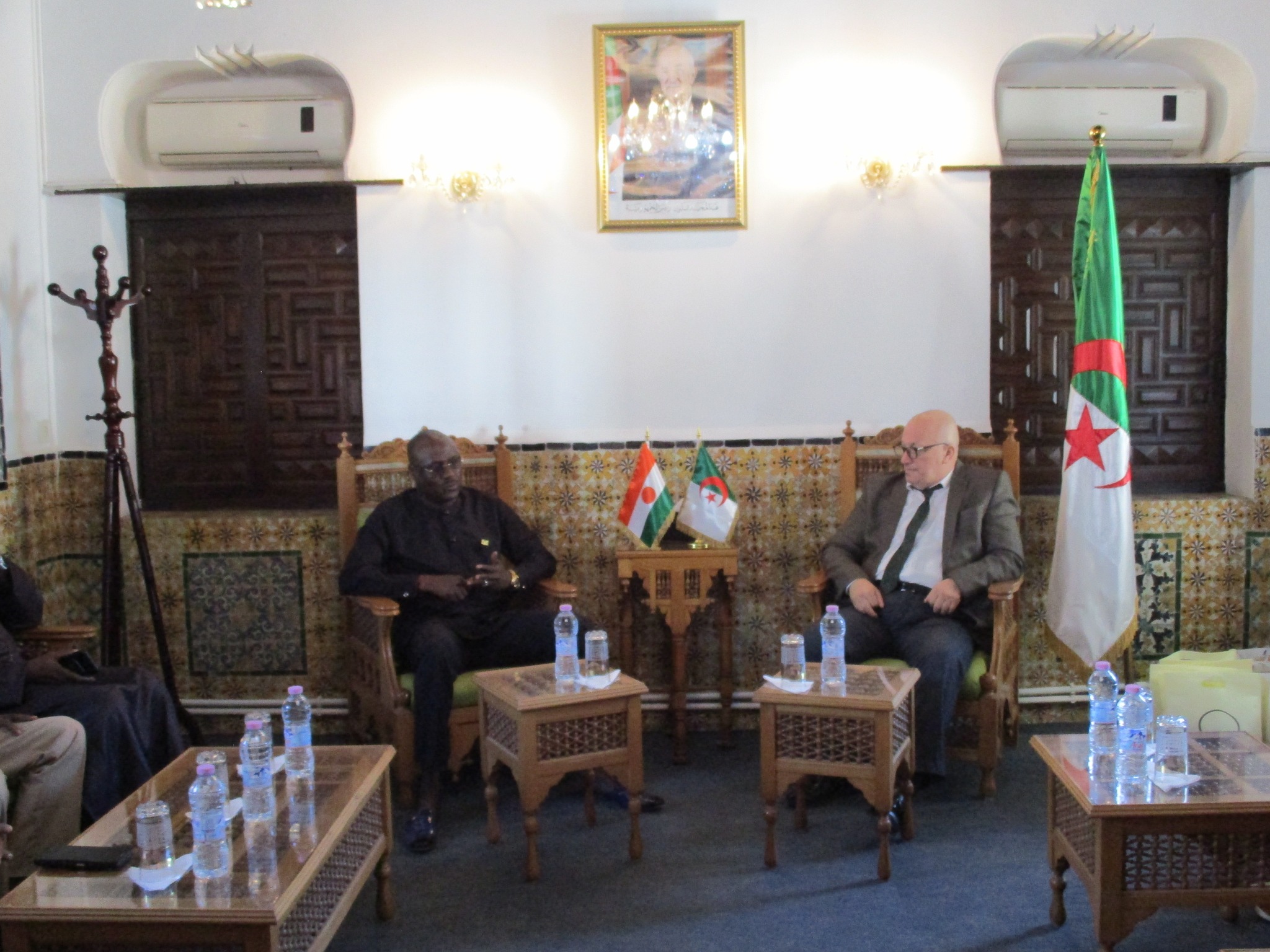 ستقبال وفد دبلوماسي من دولة النيجر