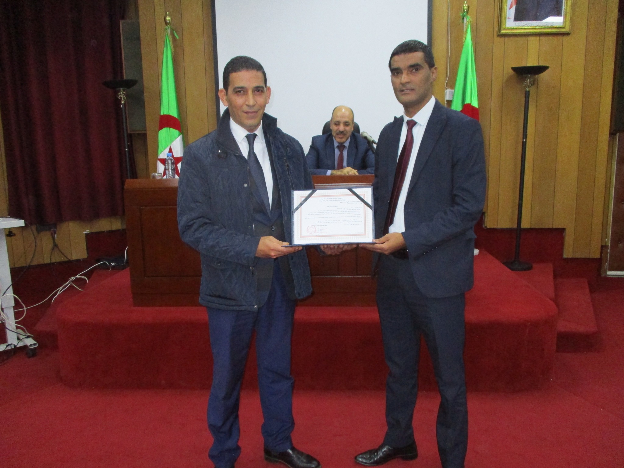 مراسم اختتام الدورة التكوينية لإطارا المؤسسة العمومية الاقتصادية للتسيير السياحي سيدي فرج مع توقيع اتفاقيتين تعاون