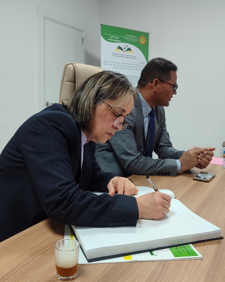 زيارة عمل الى موريتانيا