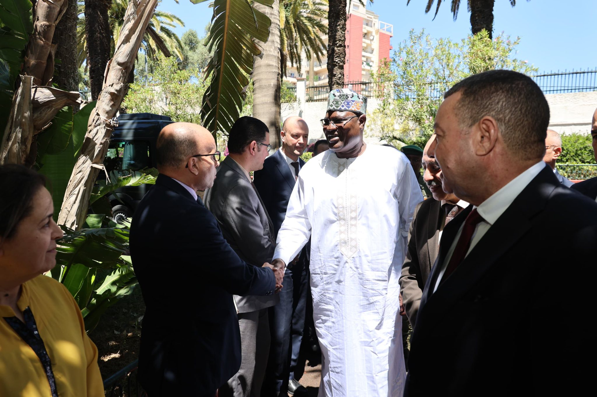 المدرسة الوطنية للإدارة تستقبل وزير الداخلية و الجماعات المحلية و النقل ،و الوفد المرافق له من جمهورية النيجر الشقيقة.